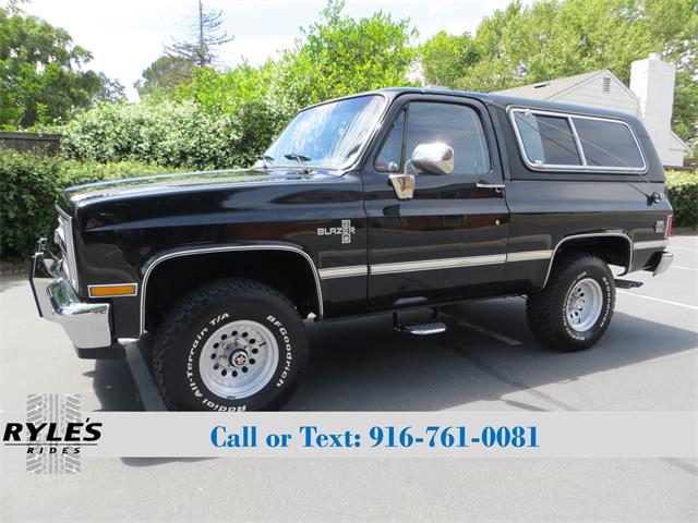 1986 Chevrolet Blazer (CC-1218219) for sale in Sacramento, California