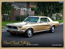 1968 Ford Mustang (CC-1219809) for sale in Palm Desert , California