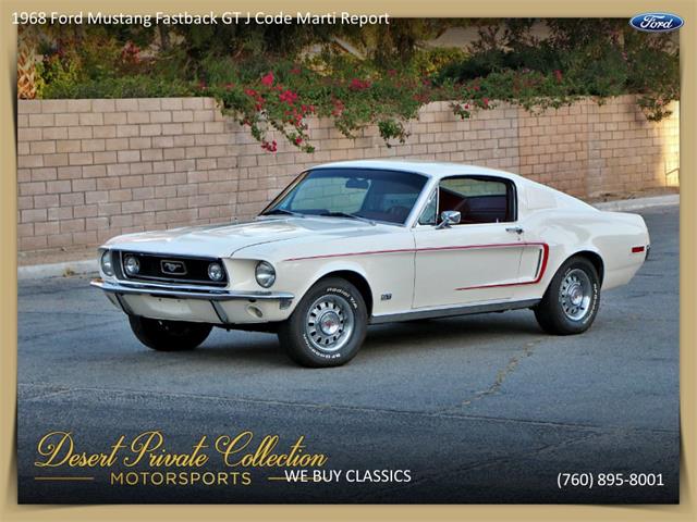 1968 Ford Mustang GT (CC-1222749) for sale in Palm Desert , California
