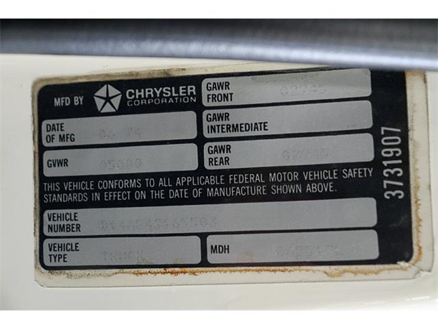 1974 Dodge D100 (CC-1224214) for sale in Kentwood, Michigan