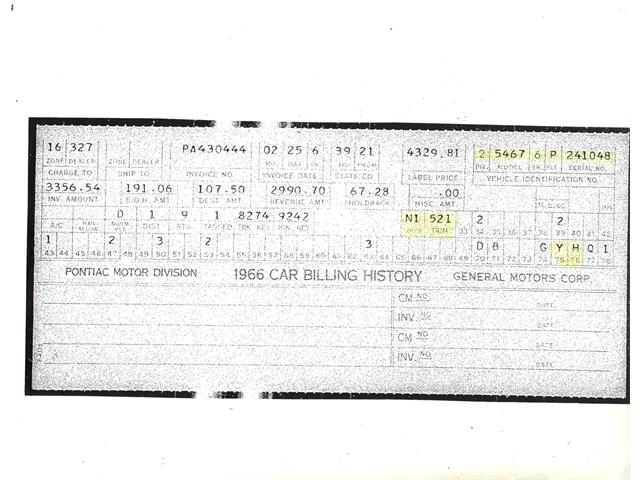 1966 Pontiac Catalina (CC-1225203) for sale in DALLAS, Texas