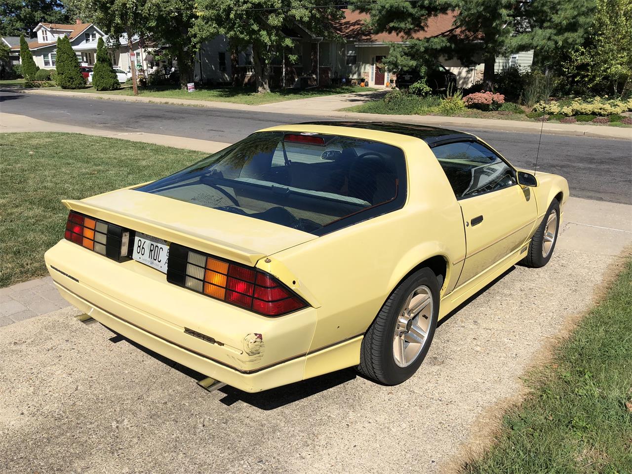 Chevrolet camaro 1986