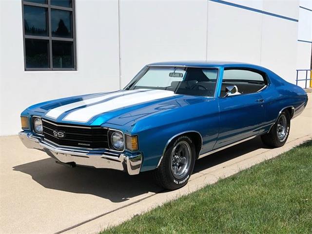 1972 Chevrolet Chevelle Malibu SS (CC-1231087) for sale in Burr Ridge, Illinois