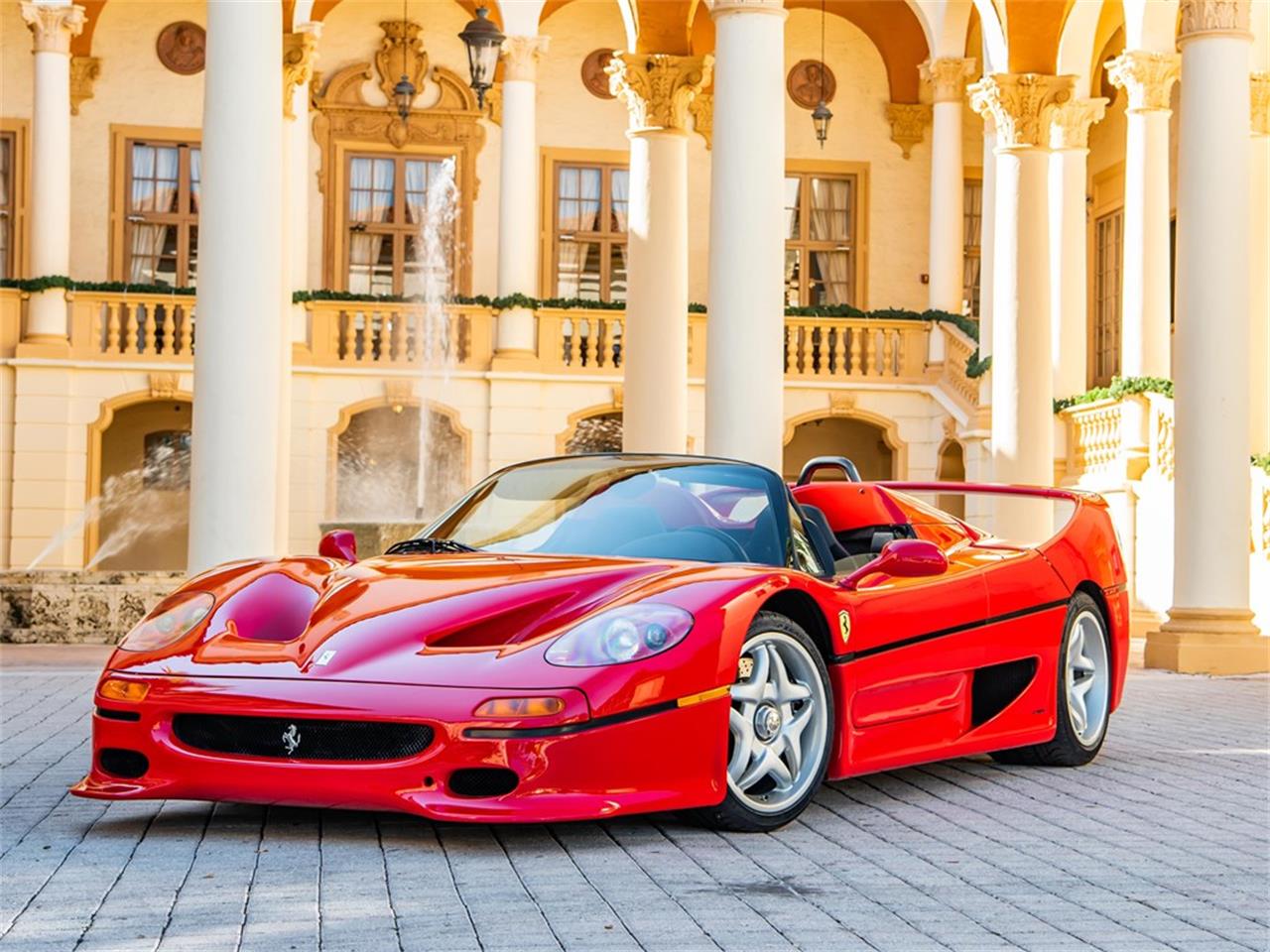 For Sale at Auction: 1995 Ferrari F50 in Monterey, California.
