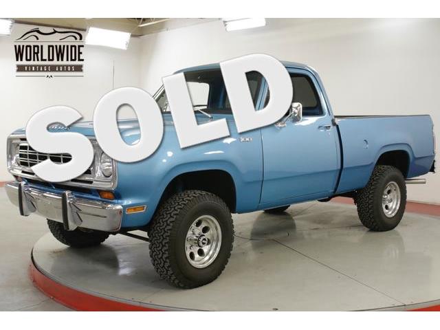 1974 Dodge Power Wagon (CC-1233708) for sale in Denver , Colorado