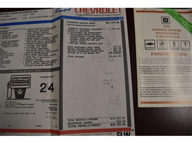 1990 Chevrolet Corvette (CC-1234150) for sale in Orlando, Florida