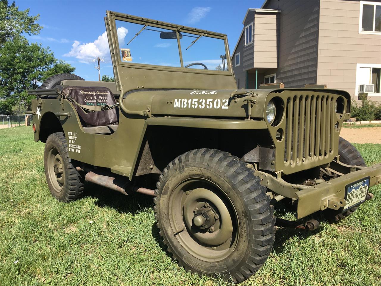 1942 Willys Jeep MB - Heritage Museums & Gardens