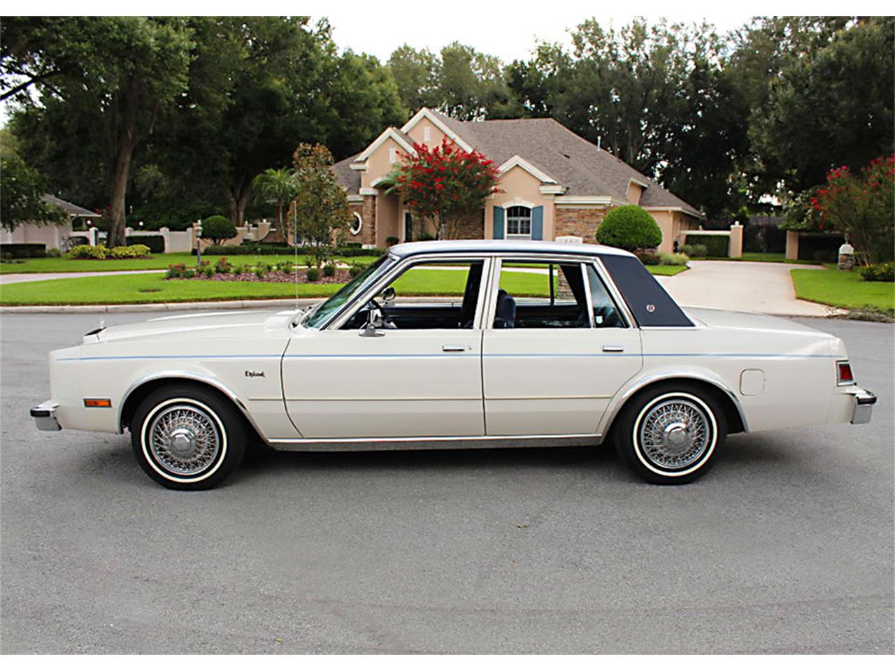 1987 Dodge Diplomat for Sale | ClassicCars.com | CC-1241508