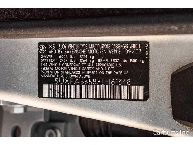 2003 BMW X5 (CC-1243622) for sale in Concord, California