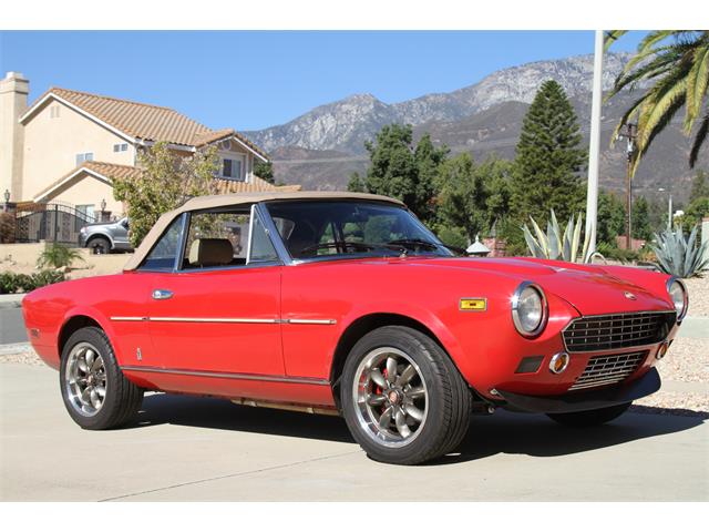 1980 Fiat Spider (CC-1243724) for sale in Rancho Cucamonga, California