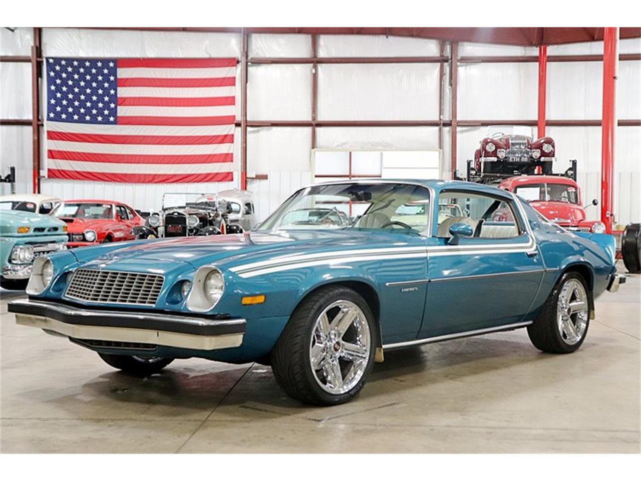Teal Green Metallic 1977 Chevrolet Camaro for sale located in Kentwood, Mic...