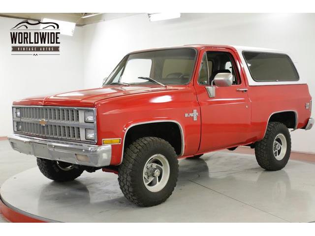 1981 Chevrolet Blazer (CC-1240586) for sale in Denver , Colorado