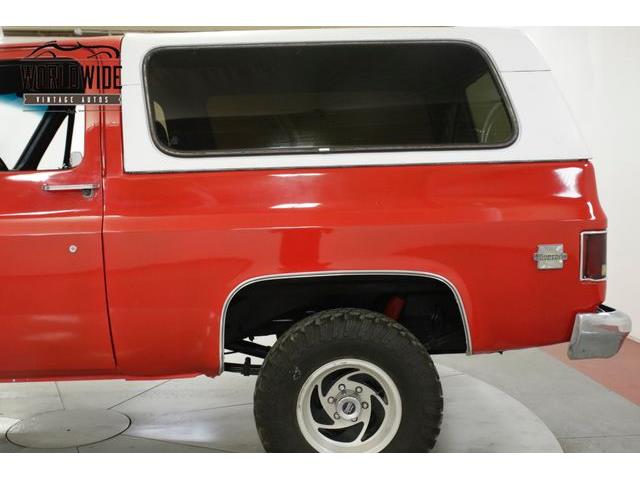 1981 Chevrolet Blazer (CC-1240586) for sale in Denver , Colorado