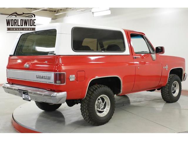 1981 Chevrolet Blazer (CC-1240586) for sale in Denver , Colorado