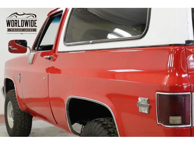 1981 Chevrolet Blazer (CC-1240586) for sale in Denver , Colorado