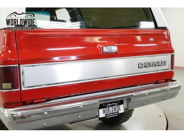 1981 Chevrolet Blazer (CC-1240586) for sale in Denver , Colorado