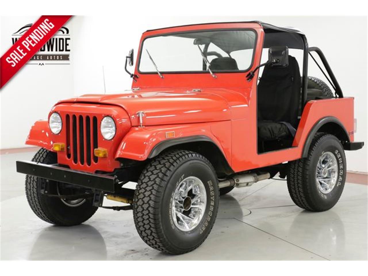 1978 Jeep CJ5 for Sale | ClassicCars.com | CC-1240587