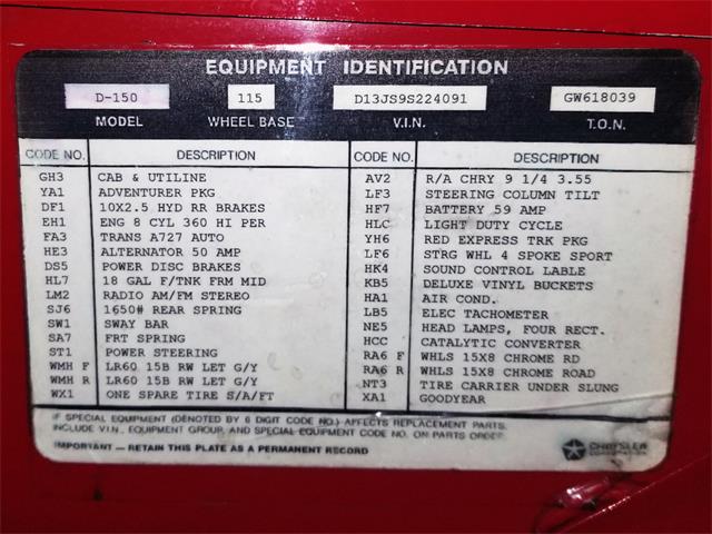 1979 Dodge Little Red Express (CC-1246200) for sale in Macedonia, Ohio