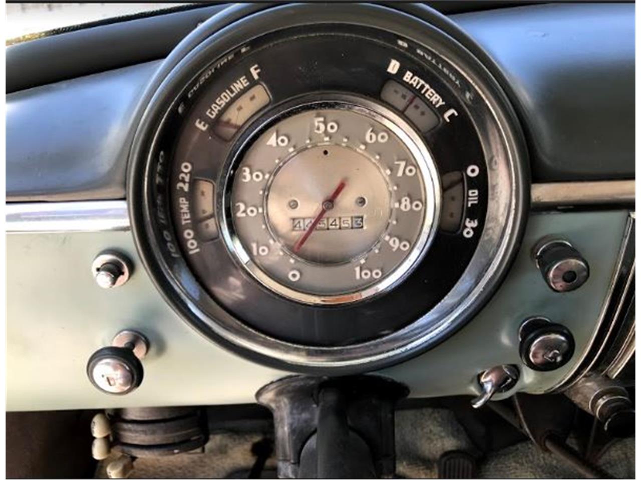 1950 chevy dash