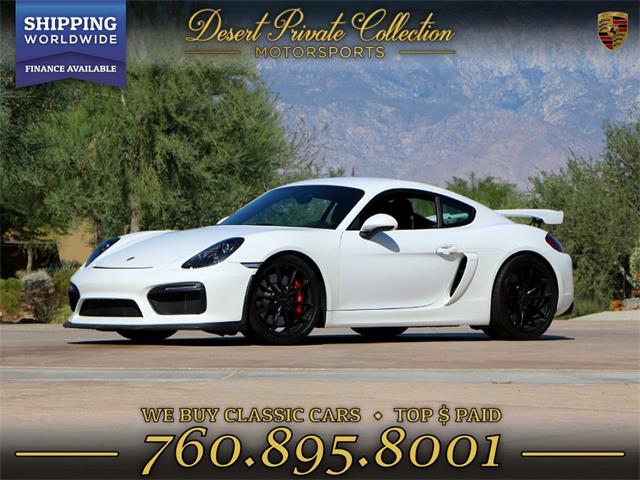 2016 Porsche Cayman (CC-1246595) for sale in Palm Desert , California