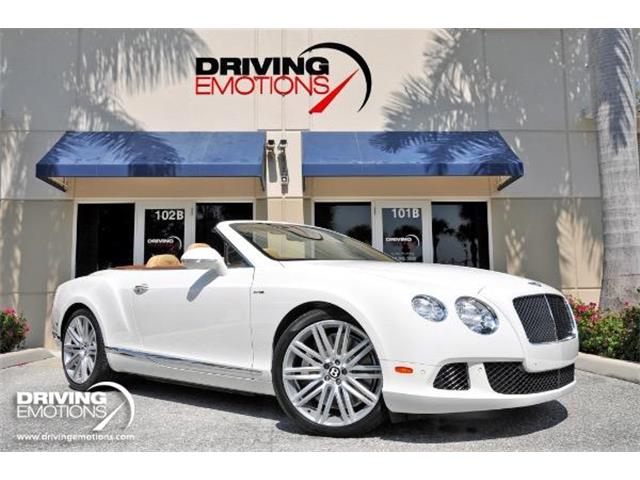 2014 Bentley Continental GT Speed (CC-1247639) for sale in West Palm Beach, Florida