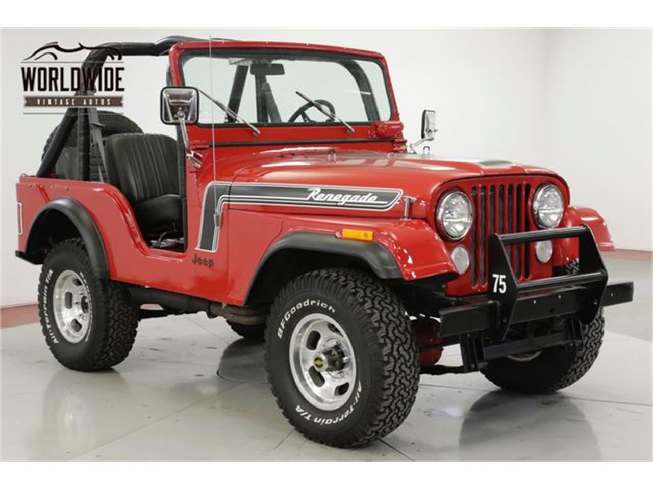 1975 Jeep CJ5 for Sale | ClassicCars.com | CC-1249426