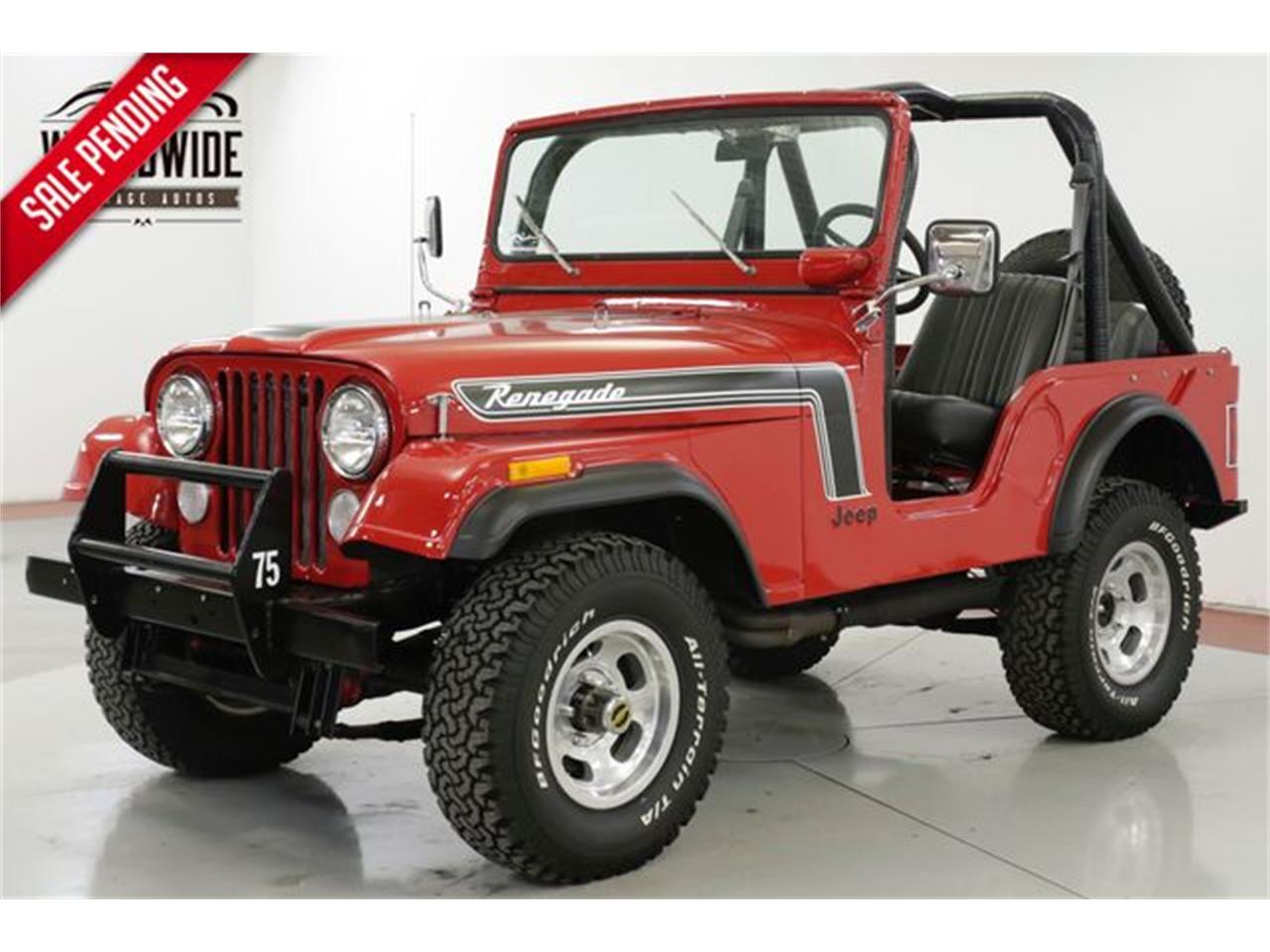 1975 Jeep Cj5 For Sale Cc 1249426 6642