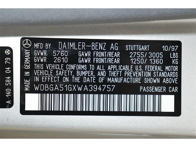 1998 Mercedes-Benz S500 (CC-1249990) for sale in Kentwood, Michigan