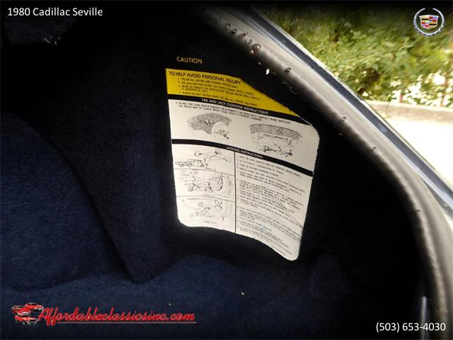 1980 Cadillac Seville (CC-1252653) for sale in Gladstone, Oregon