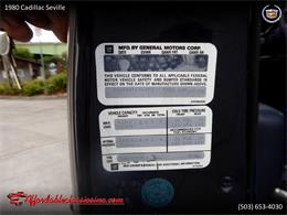 1980 Cadillac Seville (CC-1252653) for sale in Gladstone, Oregon