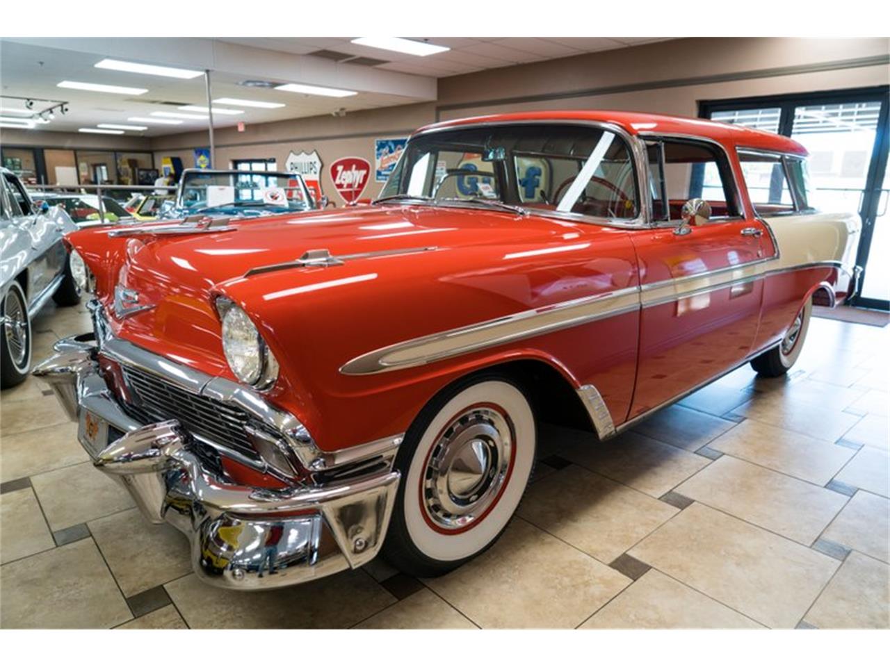 Chevrolet Bel Air 1956 Convertible engine