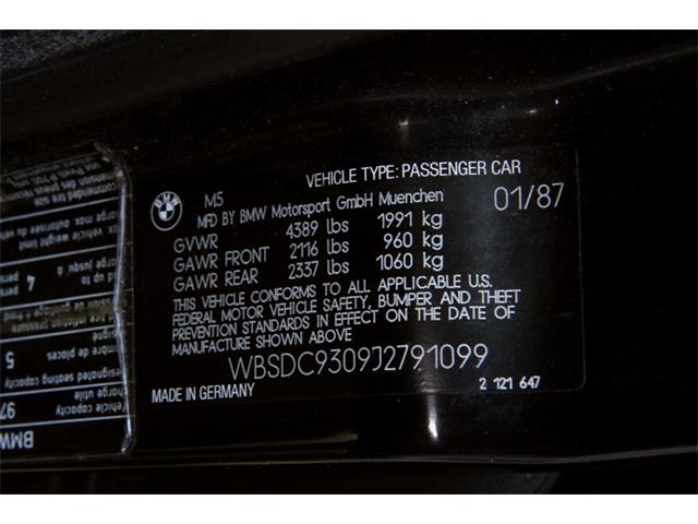 1988 BMW M5 (CC-1257951) for sale in Atlanta, Georgia