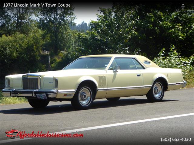 1977 Lincoln Mark V (CC-1266845) for sale in Gladstone, Oregon