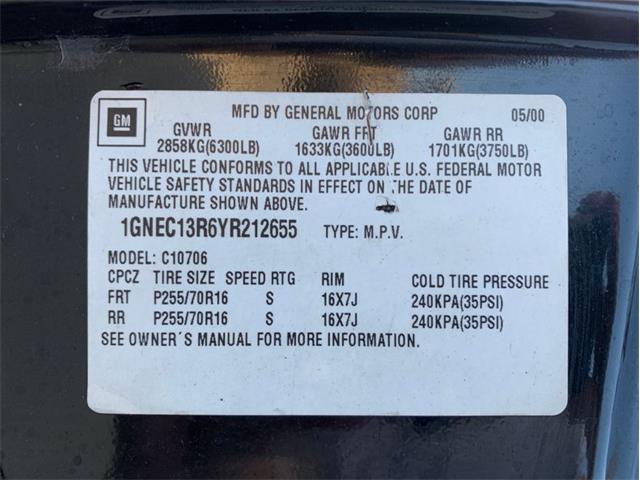2000 Chevrolet Tahoe (CC-1270839) for sale in San Diego, California