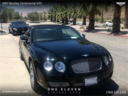2007 Bentley Continental GTC (CC-1294623) for sale in Palm Springs, California