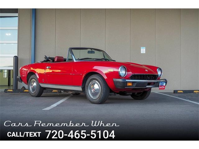 1979 Fiat Spider (CC-1297805) for sale in Englewood, Colorado