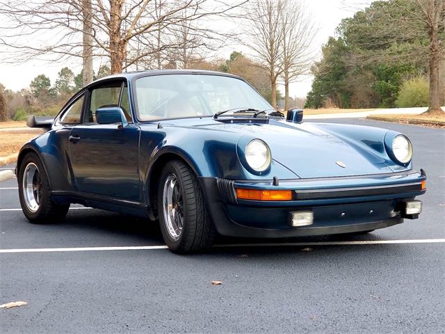 1979 Porsche 911 Turbo Petrol Blue metallic/Black 34,818 miles