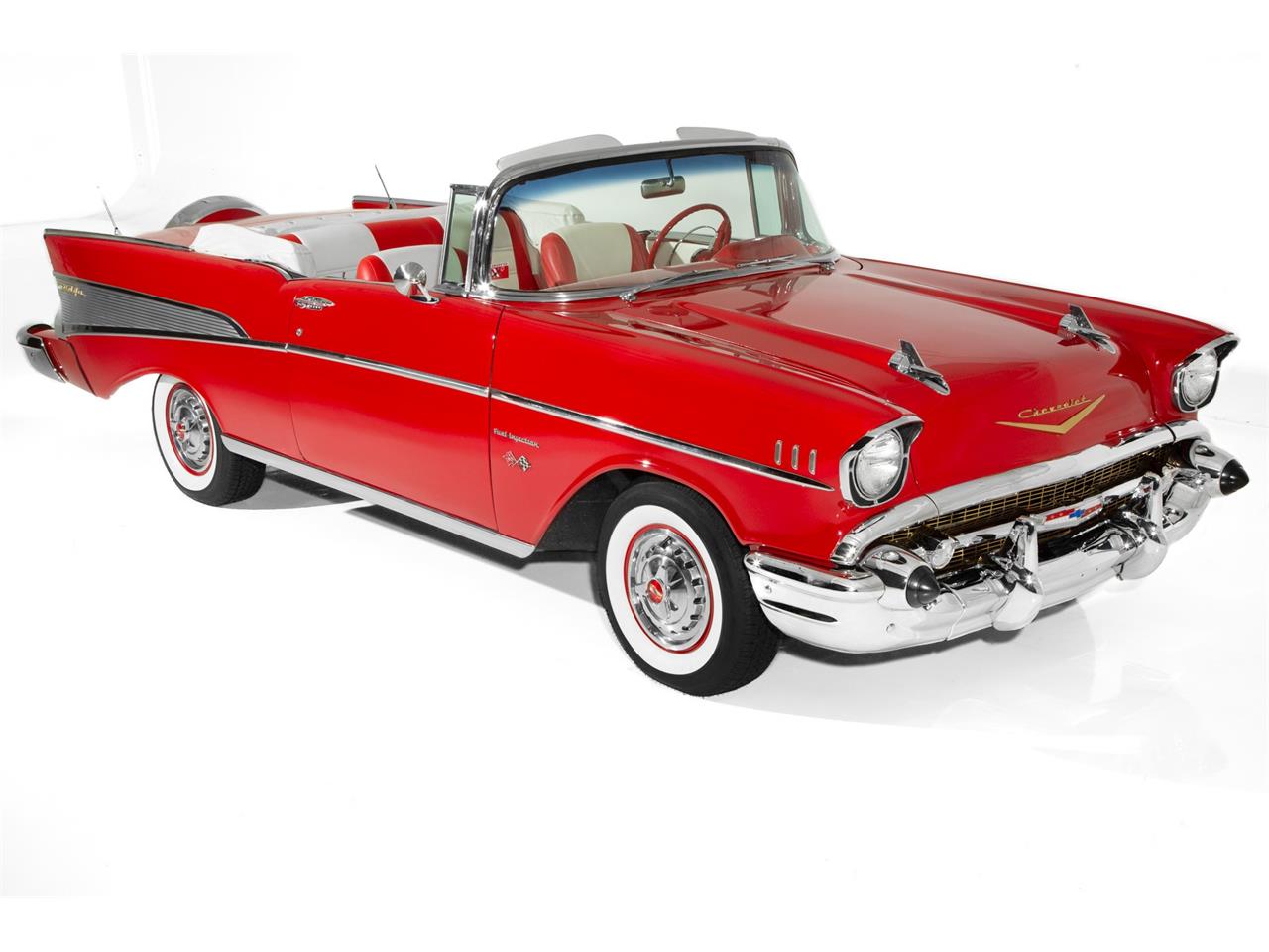 Chevrolet Bel Air 1956 Convertible engine