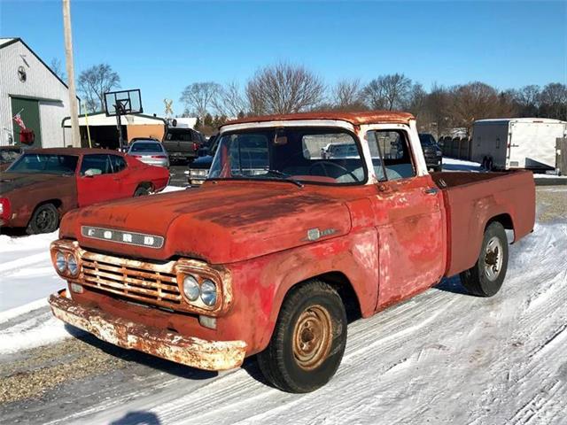 1958 To 1960 Ford F100 For Sale On Classiccarscom