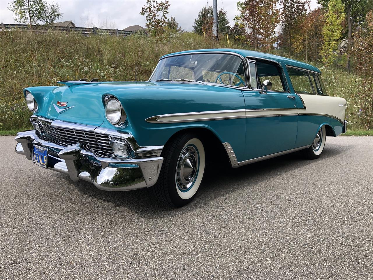 1956 Chevrolet Bel Air Nomad For Sale Cc 1308708