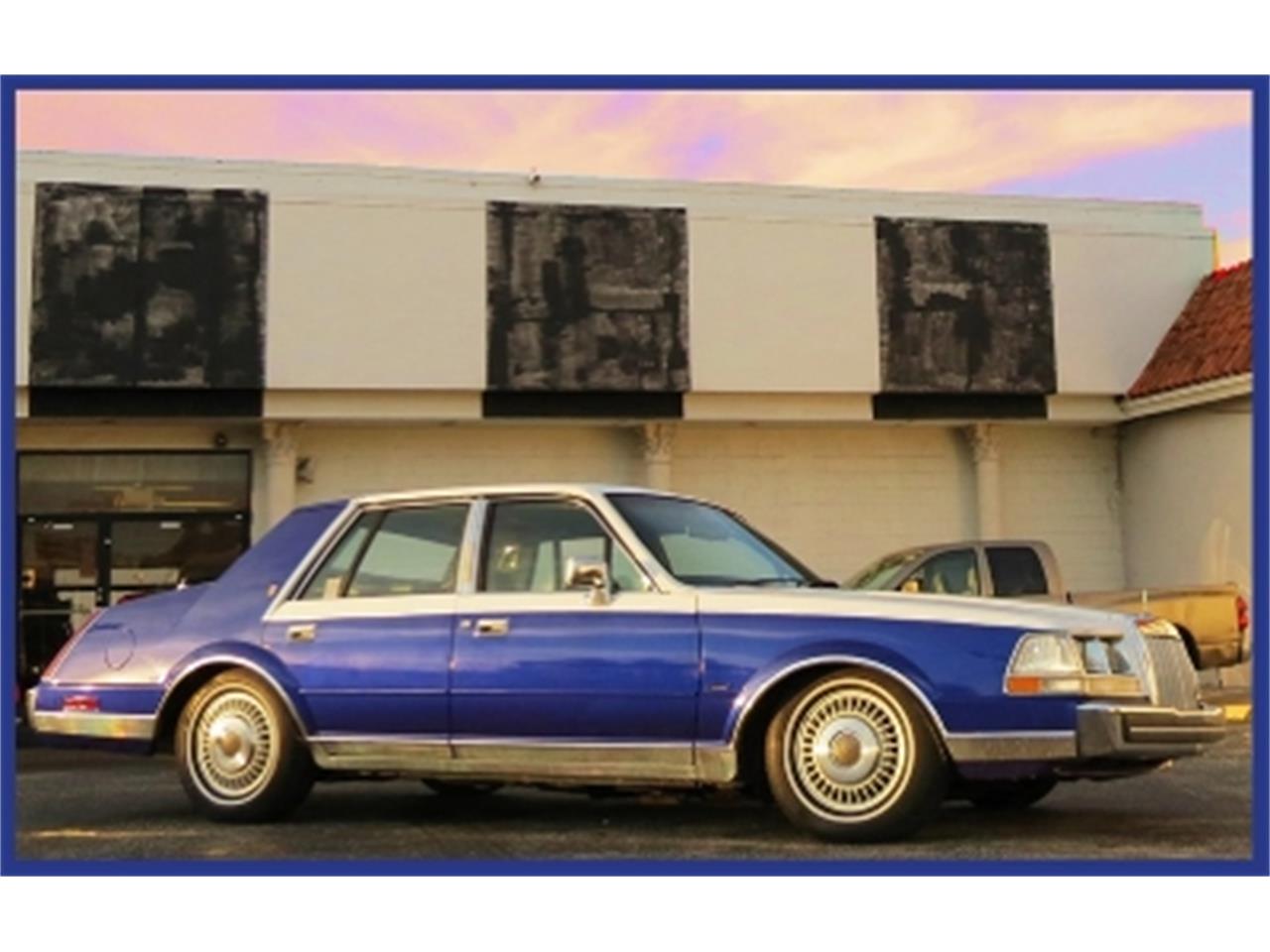 1984 lincoln continental