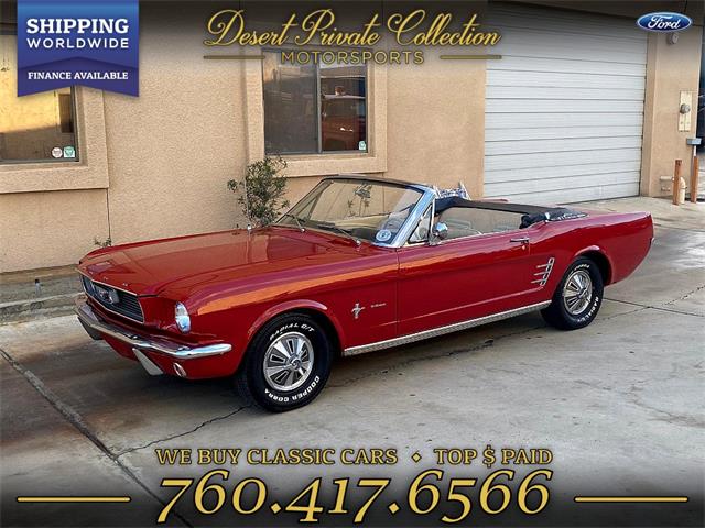 1966 Ford Mustang (CC-1314683) for sale in Palm Desert , California