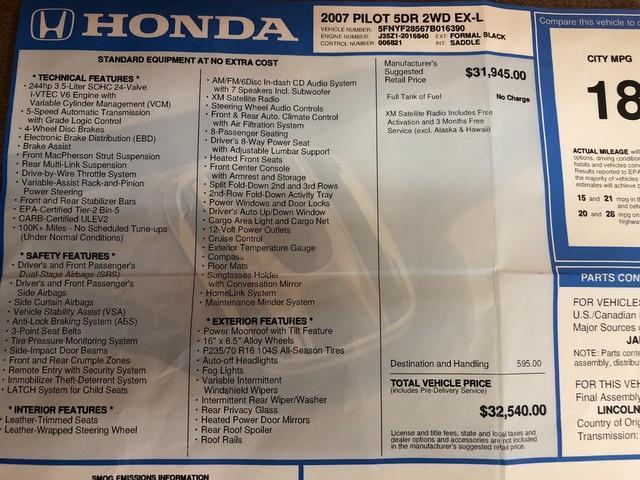 2007 Honda Pilot (CC-1314719) for sale in Houston, Texas