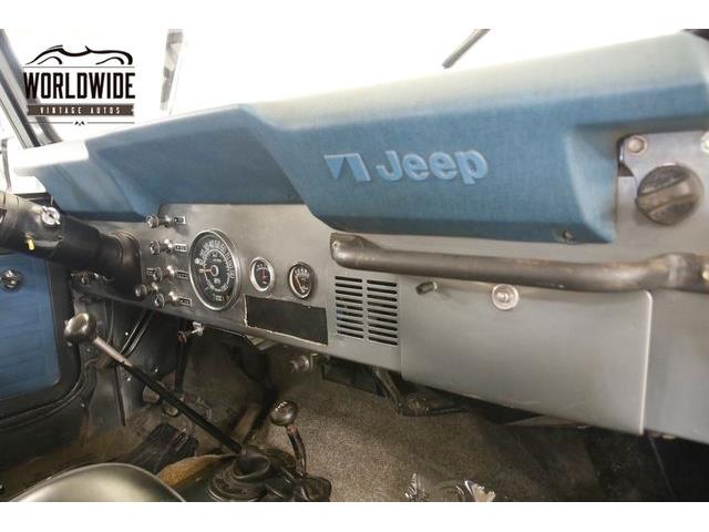 1976 Jeep CJ7 (CC-1310599) for sale in Denver , Colorado