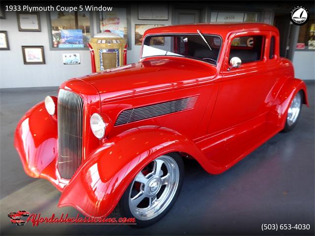 1933 Plymouth 5-Window Coupe (CC-1316144) for sale in Gladstone, Oregon