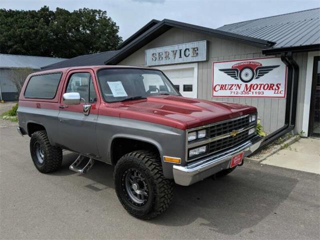 1990 Chevrolet Blazer (CC-1316806) for sale in Spirit Lake, Iowa