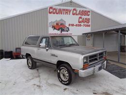 1989 Dodge Ramcharger (CC-1320056) for sale in Staunton, Illinois