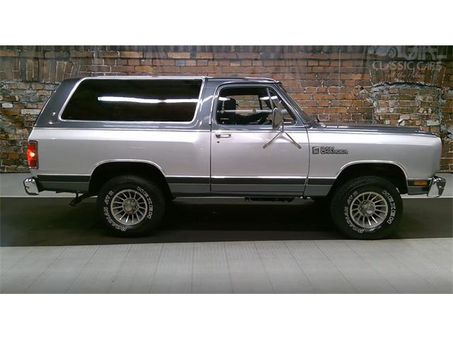 1986 Dodge Ramcharger For Sale 