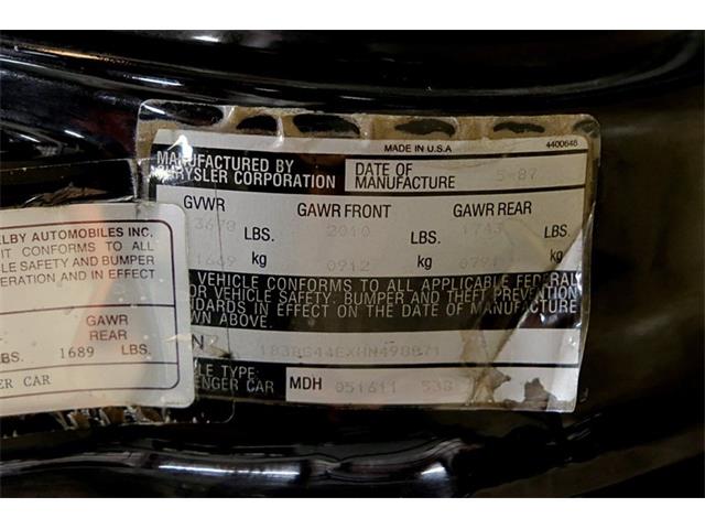 1987 Dodge Shadow (CC-1328526) for sale in Kentwood, Michigan