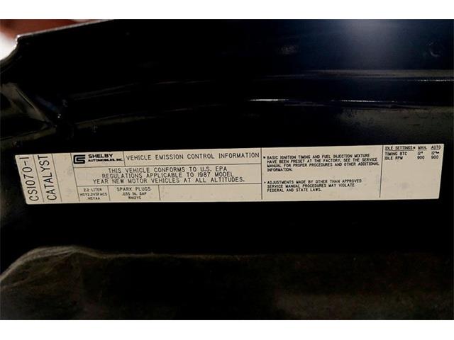 1987 Dodge Shadow (CC-1328526) for sale in Kentwood, Michigan